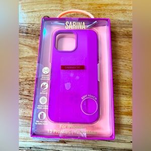 SARINA iphone 13 Pro Max/12 Pro Max Protective Case NWT Hot Pink Super Cute 💓💓